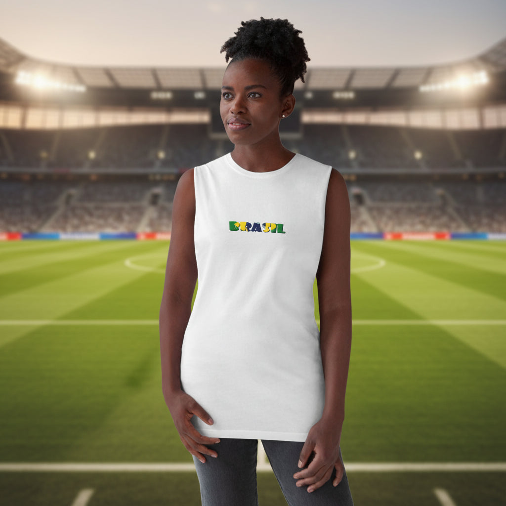 Brazil Flag Tank Top
