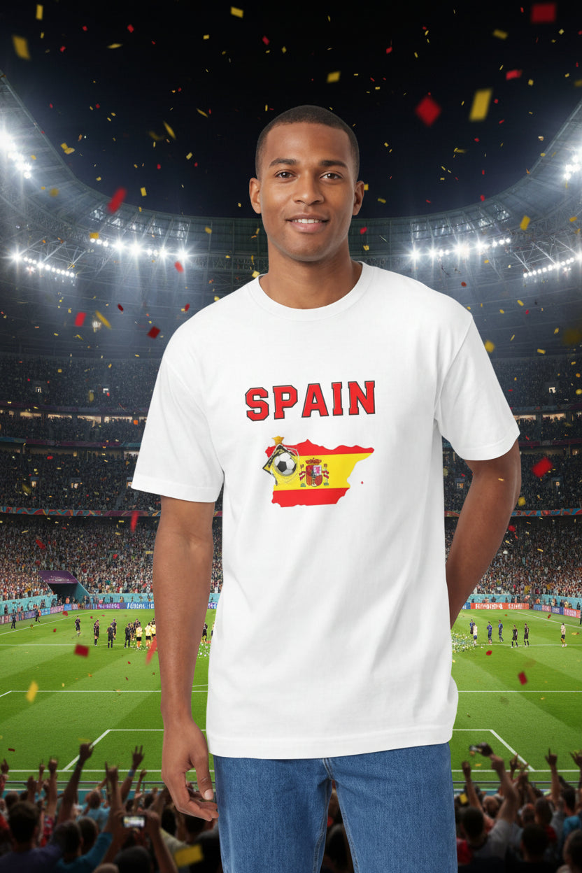 Spain Soccer T‑Shirt