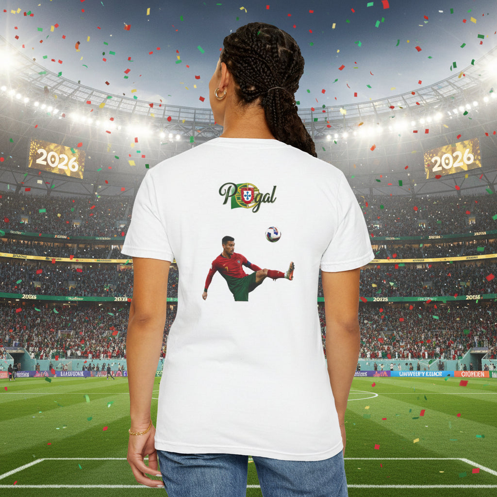 Portugal Soccer 100%  Cotton