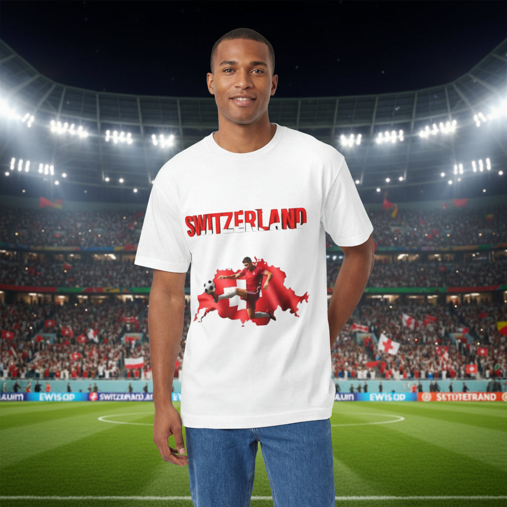 Switzerland Soccer T‑Shirt