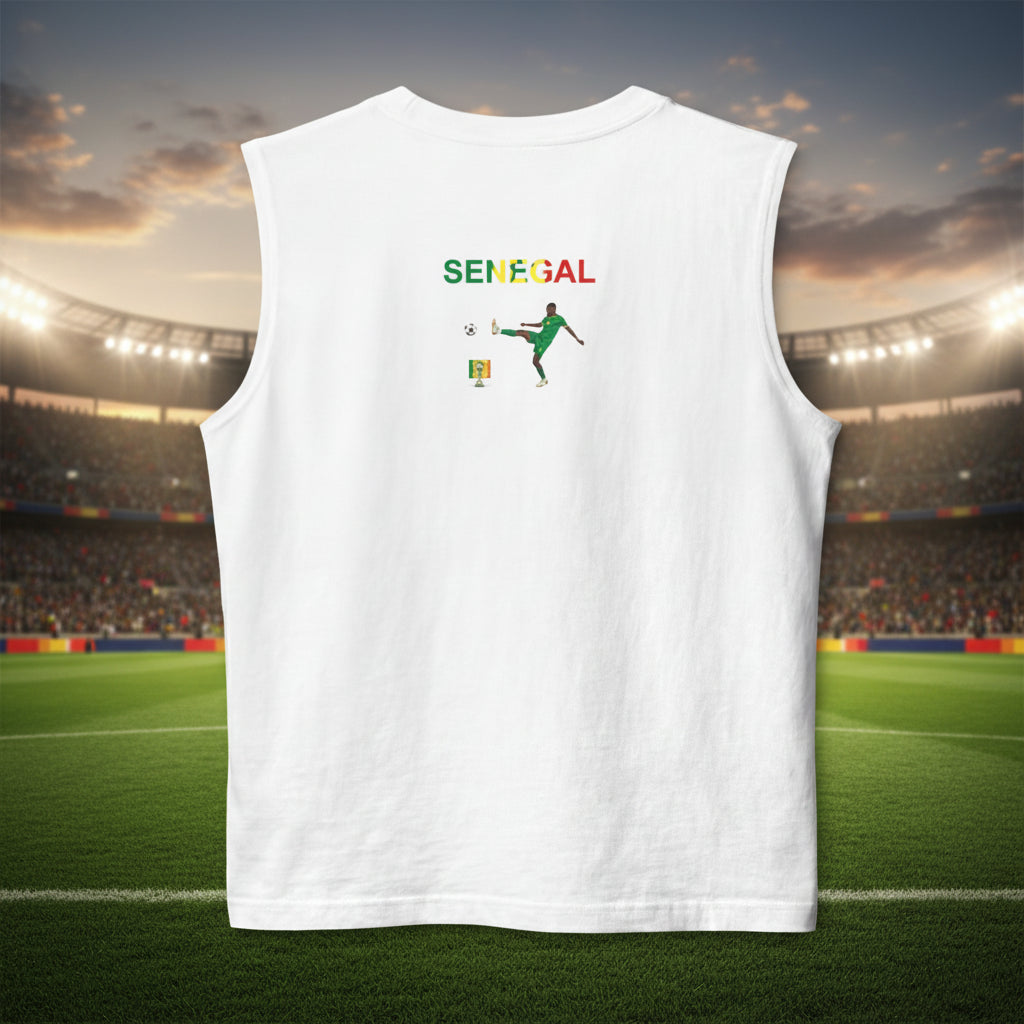 Senegal World Cup 2026 Muscle Tank Top