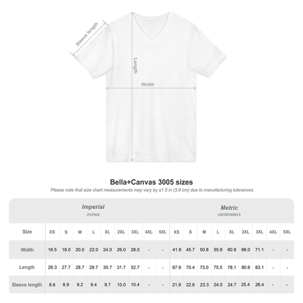 France Soccer V-Neck Tee