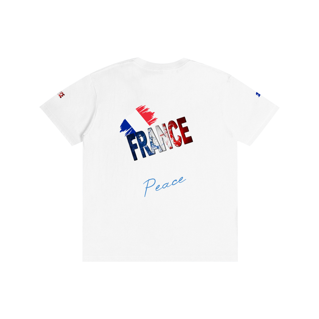France fans - Peace- Pure Cotton Unisex T-Shirt