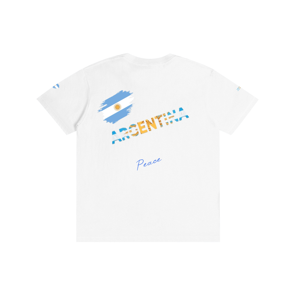 Argentina fans - Peace- Pure Cotton Unisex T-Shirt