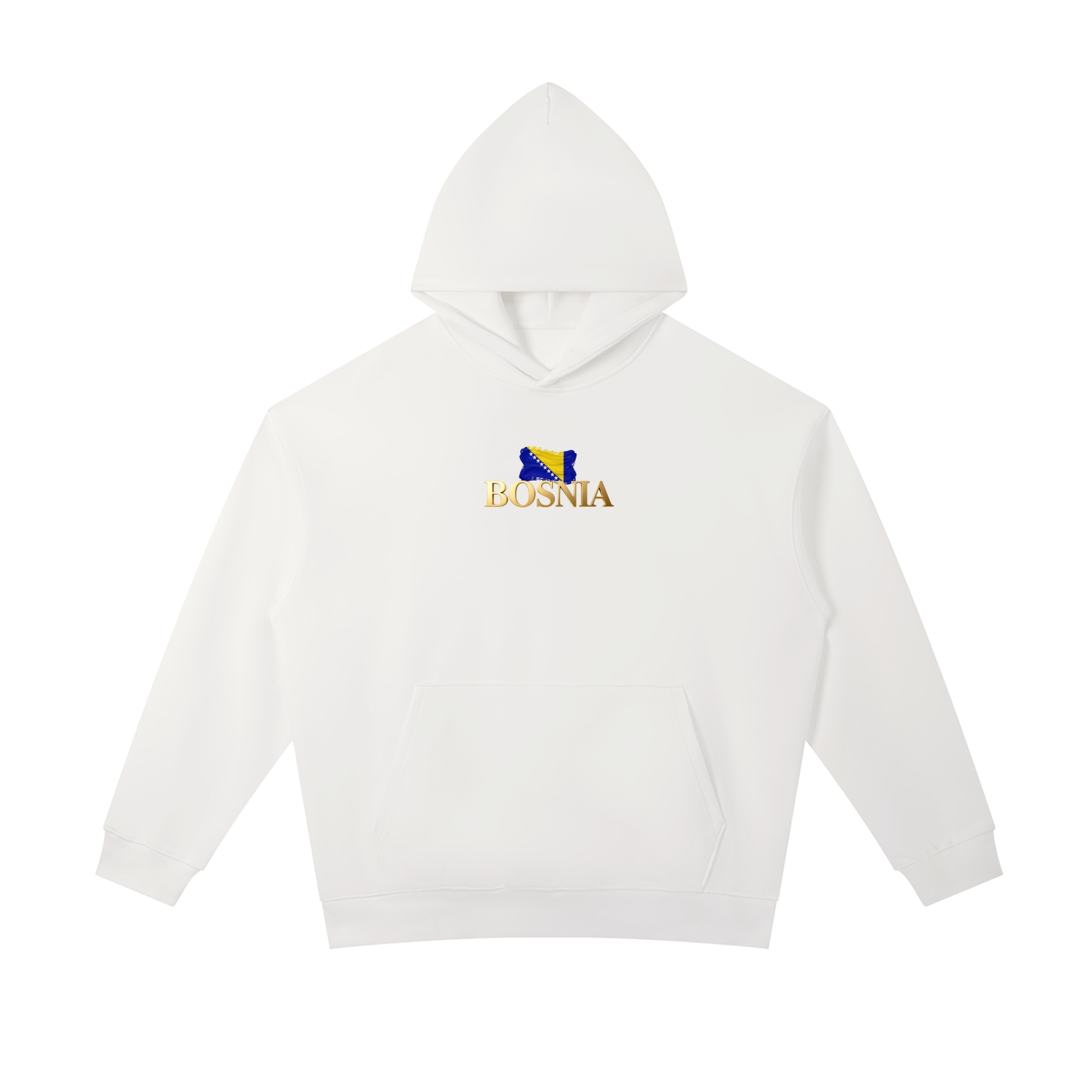 Bosnia fans - Peace -Essential Heavyweight Hoodie