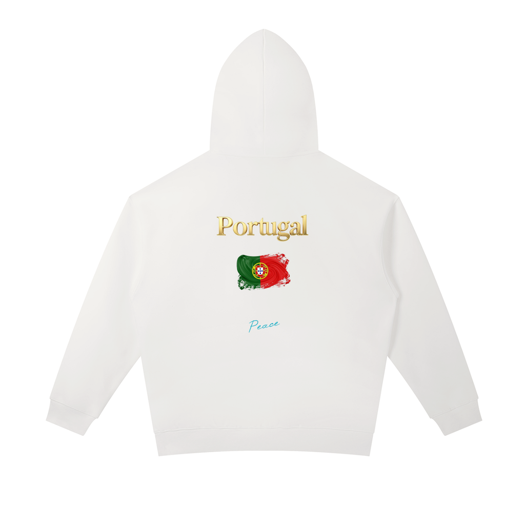 Portugal fans - Peace - Essential Heavyweight Hoodie