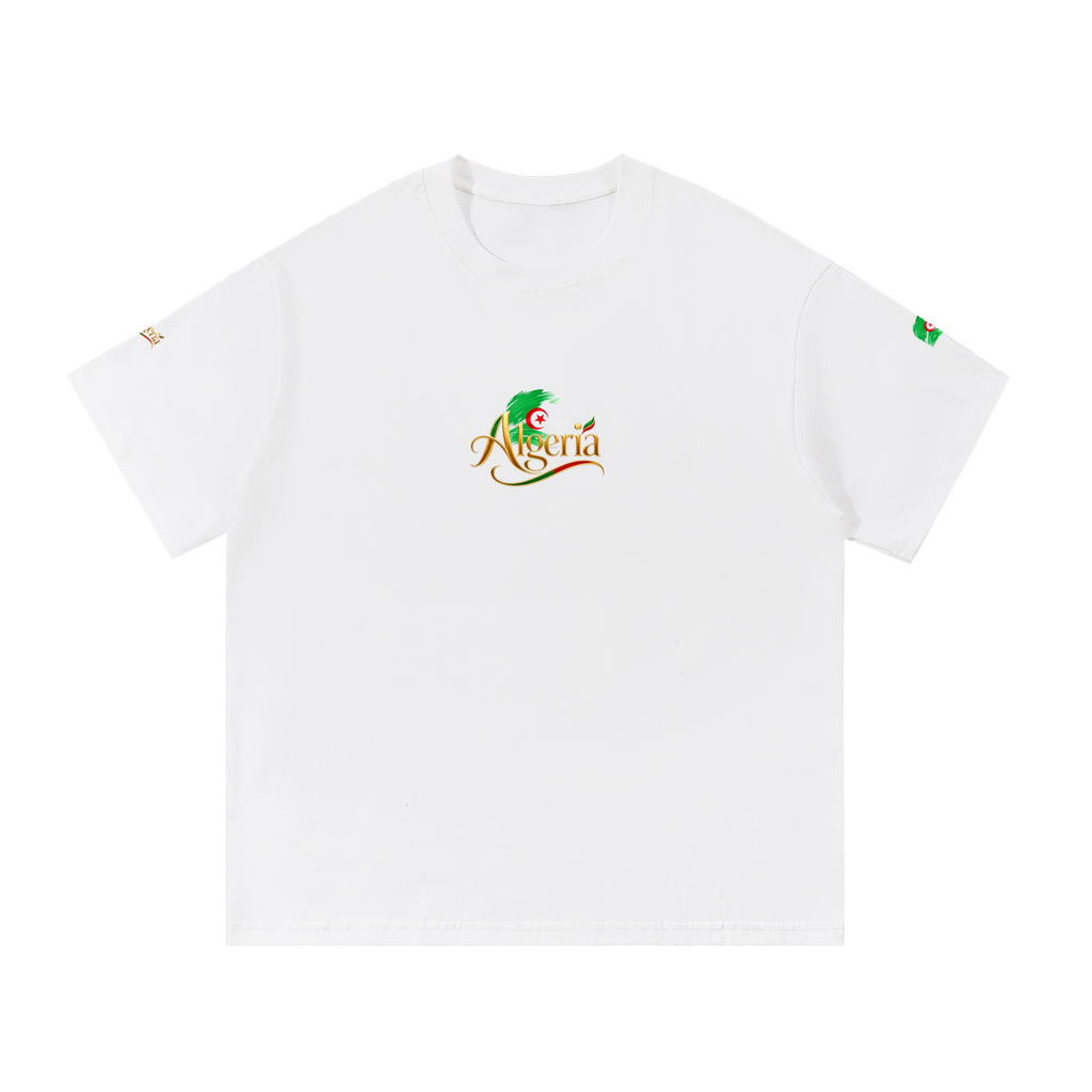 Algeria fans- Peace- Essential Cotton T-Shirt